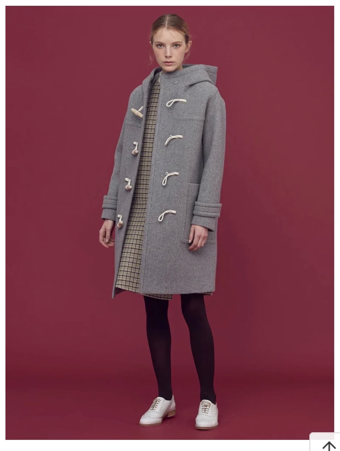 울 100% 빈폴 떡볶이 코트 / 빈폴 하버 더플코트 / 빈폴 코트 상품이미지3