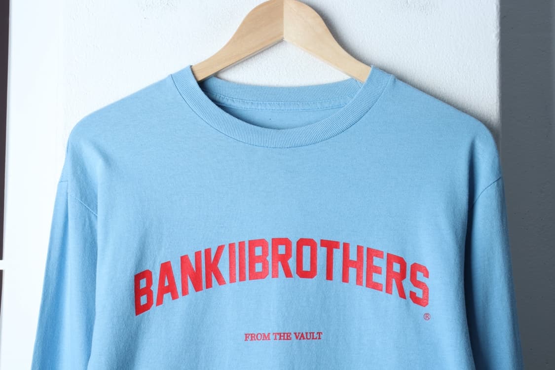 (M-L) BANK2BROTHERS 뱅크투브라더스 긴팔티셔츠-H32281 상품이미지3