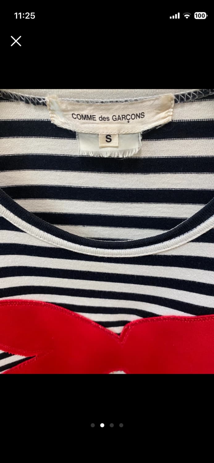 꼼데가르송 롱슬리브 상품이미지2