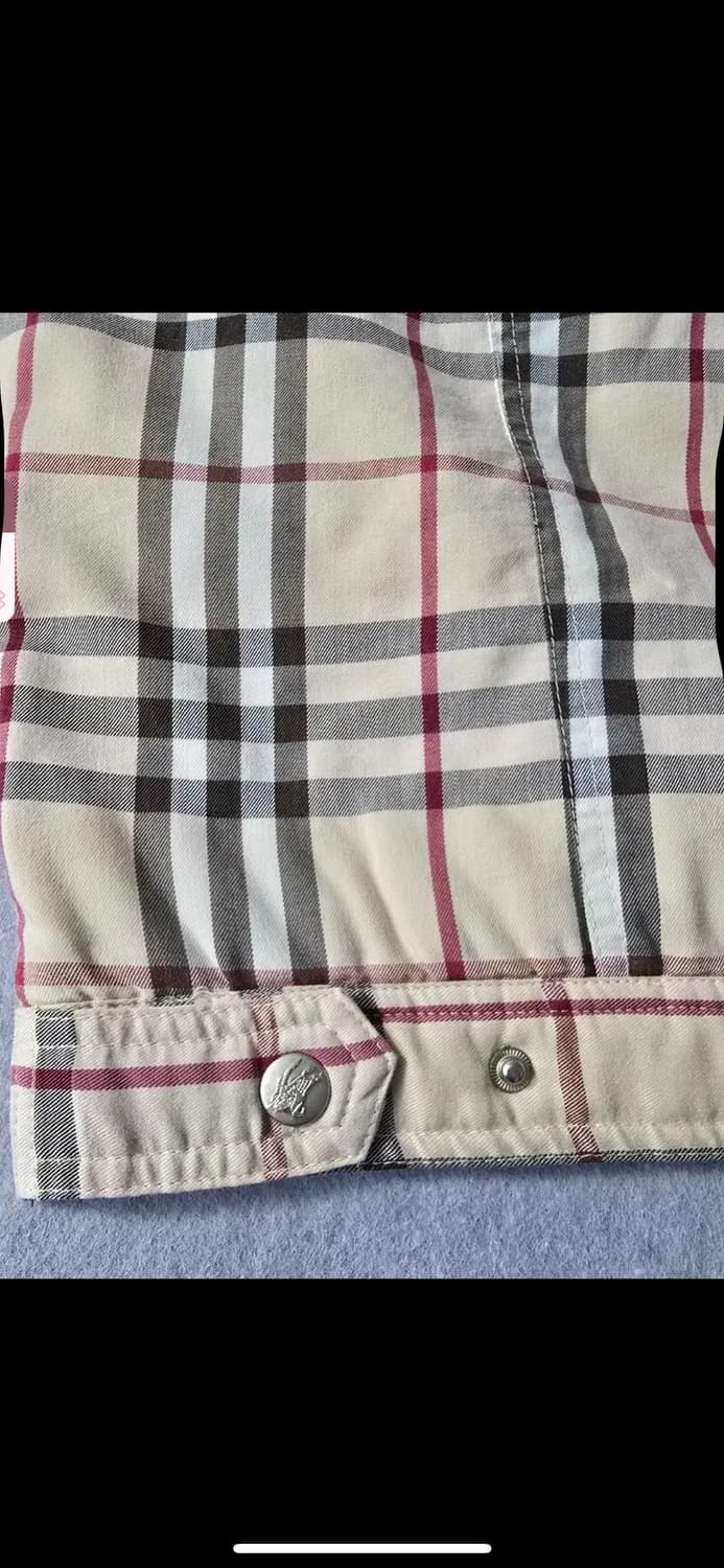 버버리 노바체크 숏 자켓 누빔 66 상품이미지7
