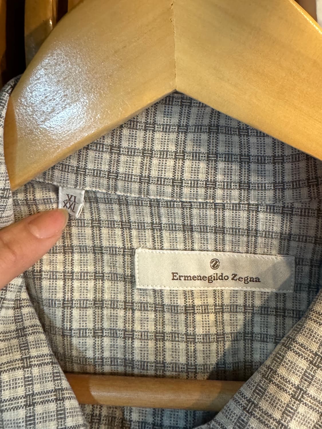 Zeg체크셔츠 상품이미지5