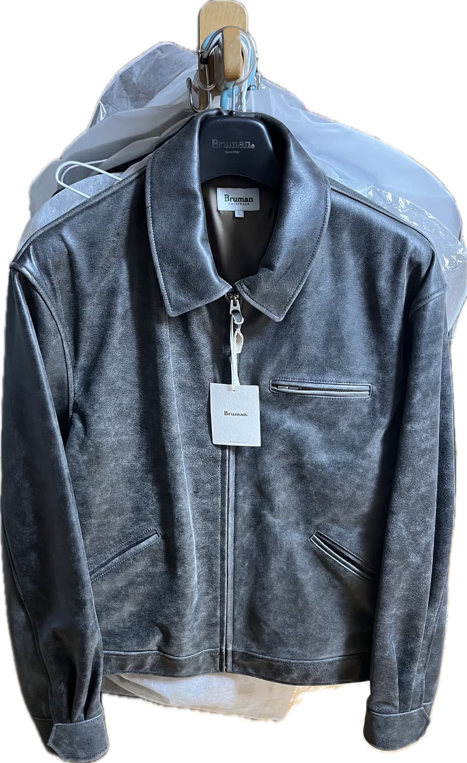 BRUMAN OG Leather Sports Jacket L 상품이미지1