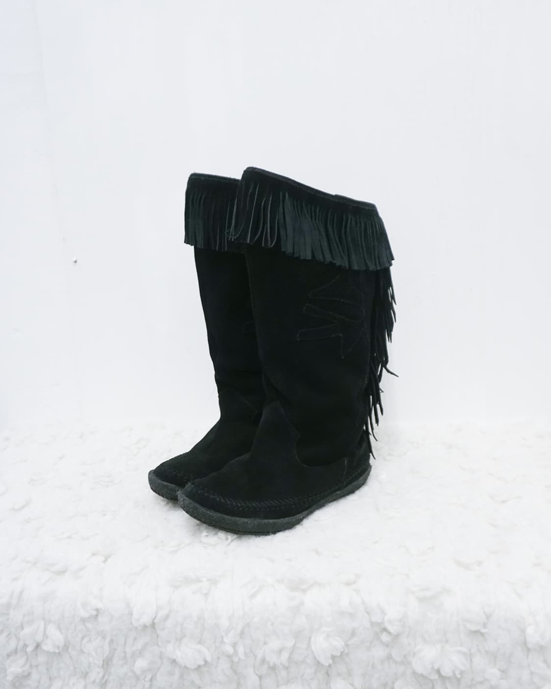 DIESEL fringe suede mid boots 상품이미지1