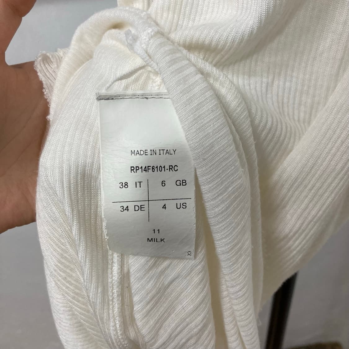38 / 릭오웬스 원피스 나시 화이트 상품이미지4