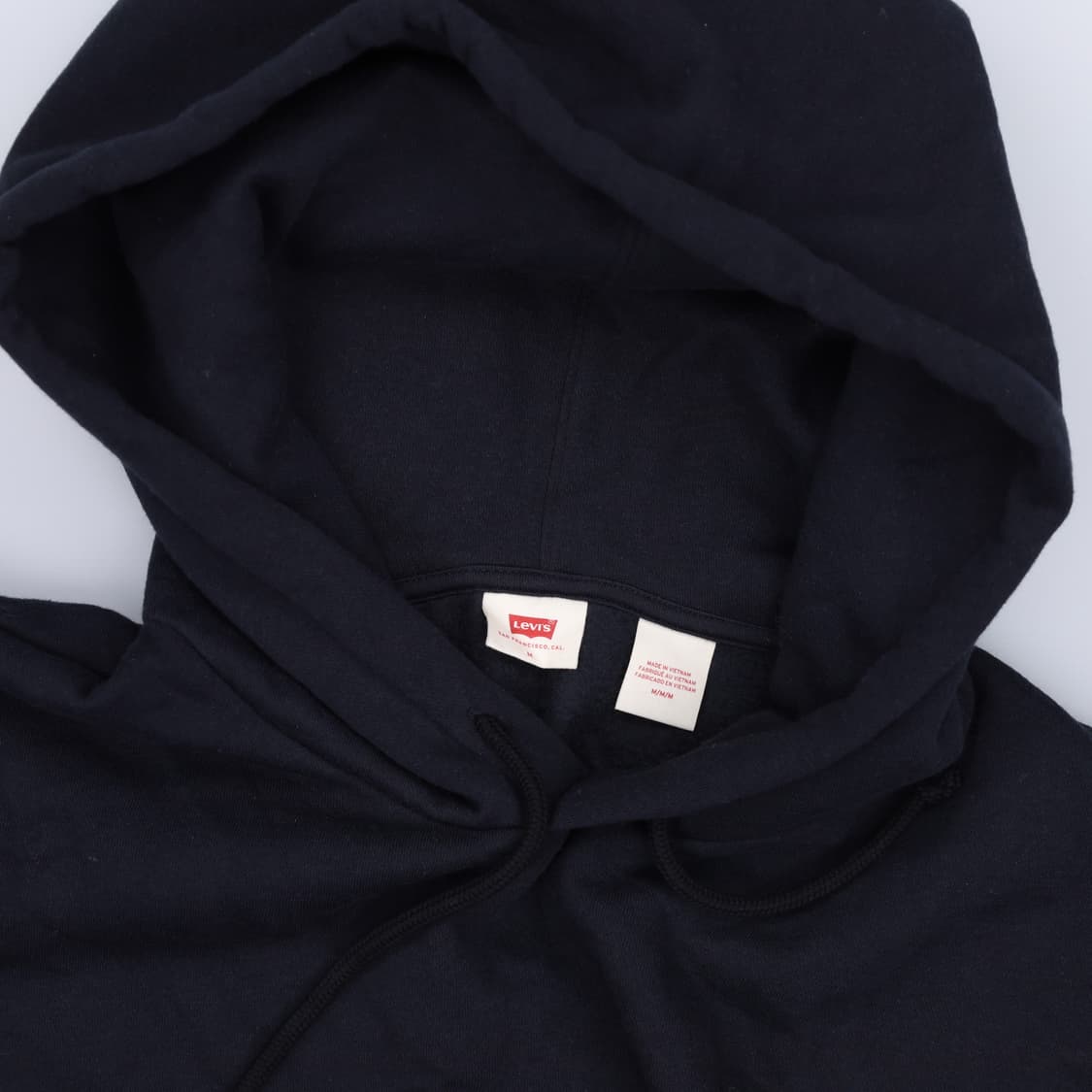 [M] 리바이스 여성 블랙 후드티 1222H1 상품이미지3