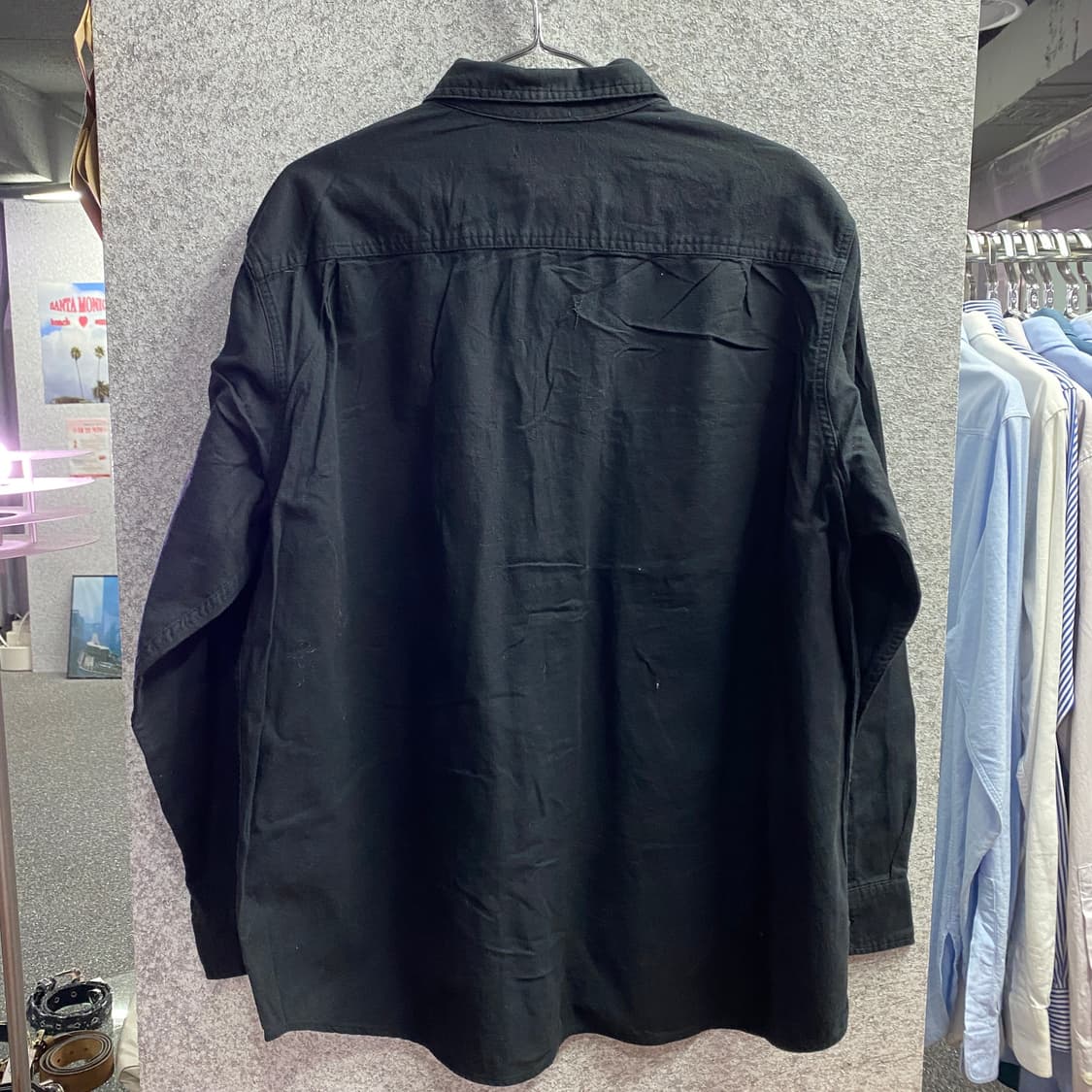 칼하트 멀티포켓 블랙 워크 셔츠 B3559 상품이미지5