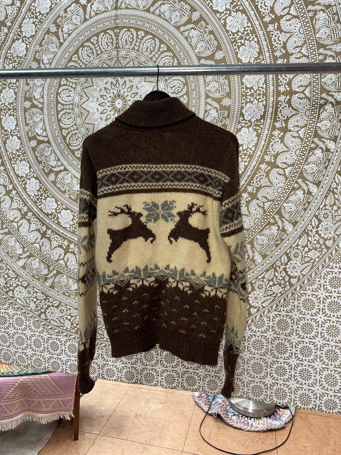 더헌트 코위찬 숄카라 니트집업 자켓  상품이미지6