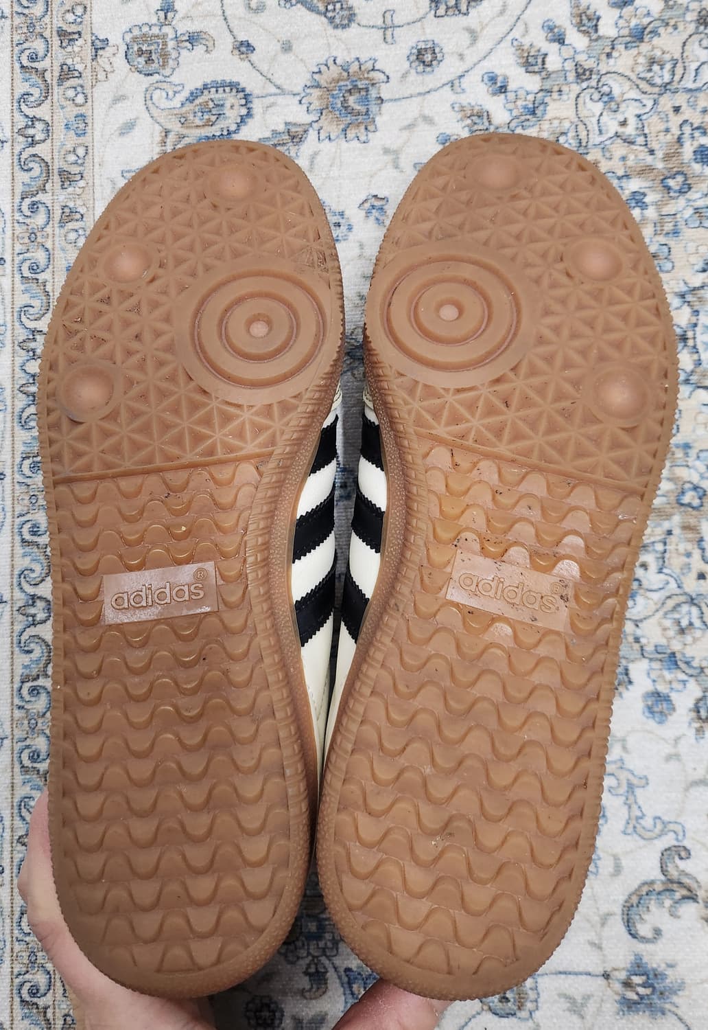 아디다스 OG 삼바 크림 화이트 코어블랙 245mm 상품이미지7