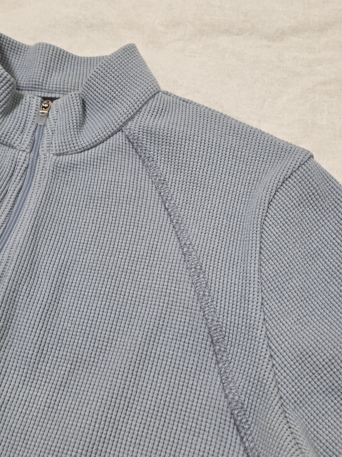 TUOMIO 뚜오미오 핸드워머 레이어드 집업 상품이미지4