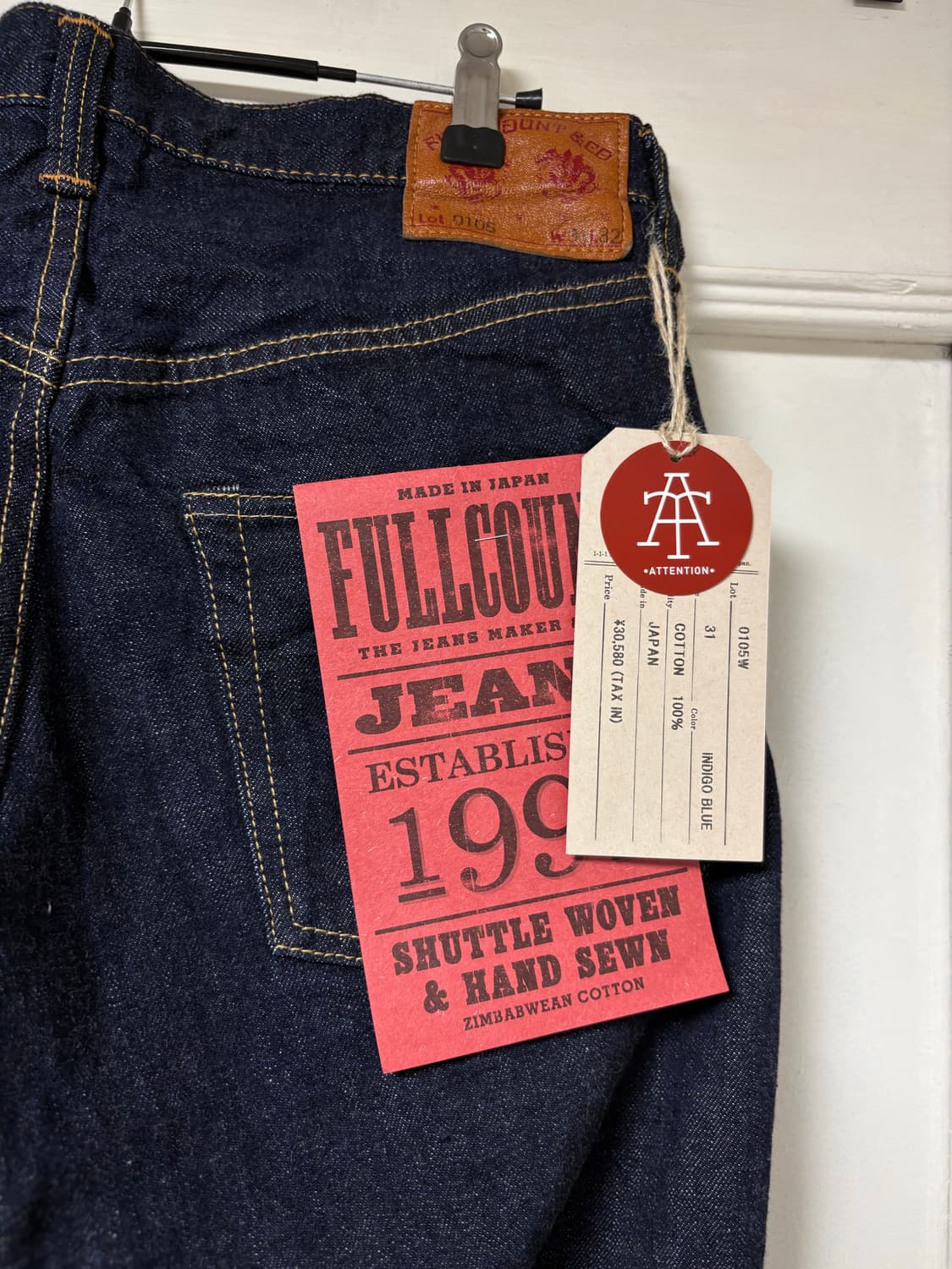 풀카운트 0105w 31x32 상품이미지4