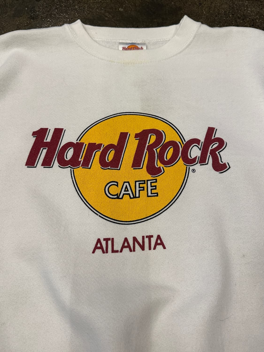 90s Made in USA Hard Rock 하드락 스웻셔츠 L 상품이미지3