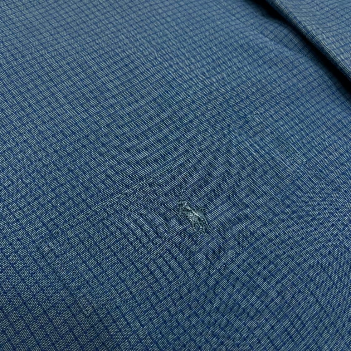 폴로 포니 로고 빅셔츠 체크 셔츠 상품이미지7