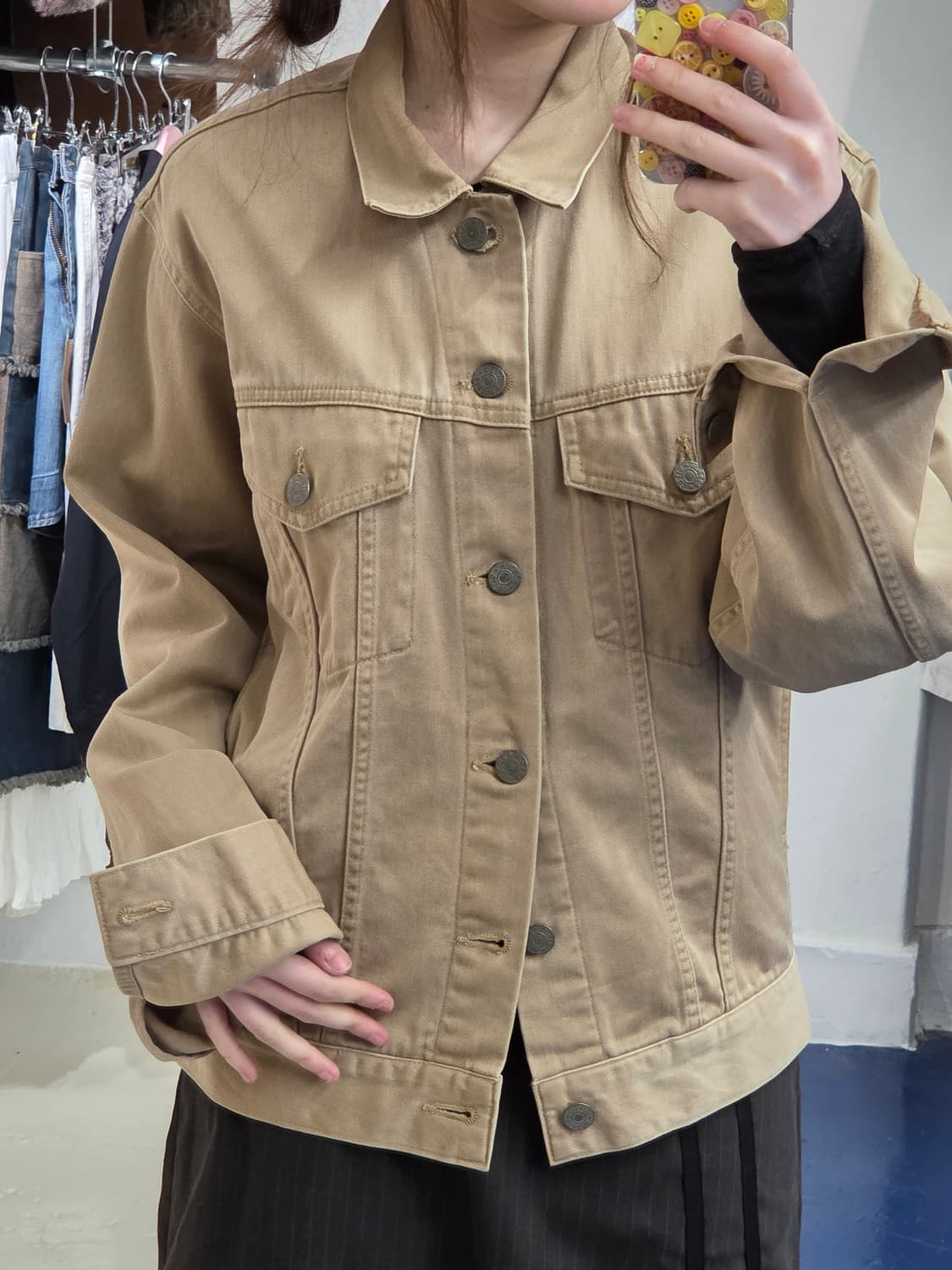 1990s Japan Bobson 트러커 자켓 상품이미지1