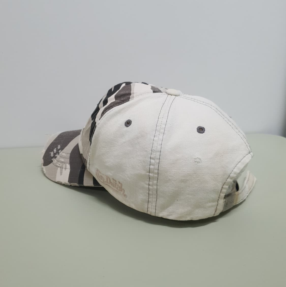Von dutch 본더치 00s 빈티지 Y2K 카모 트러커 데미지 볼캡 상품이미지7