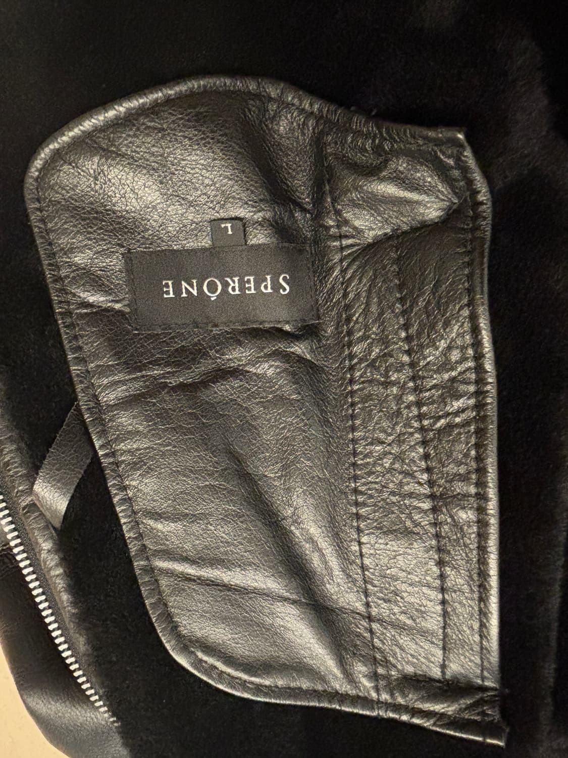 스페로네 램스킨 무스탕(L) 상품이미지4