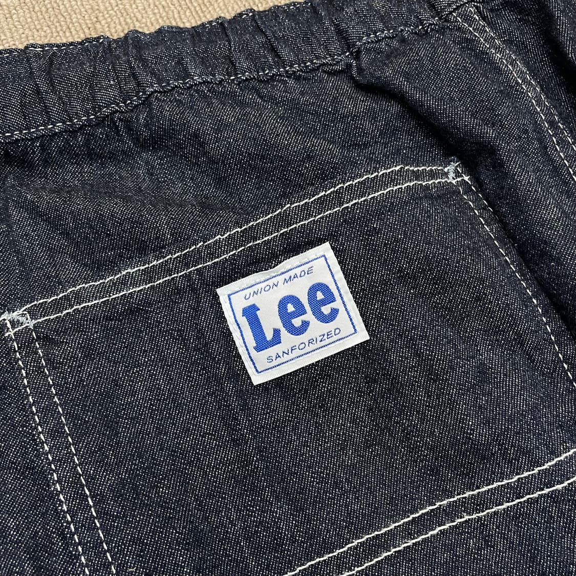 lee japan 이지크롭 공용 퍼티그 데님팬츠 상품이미지4