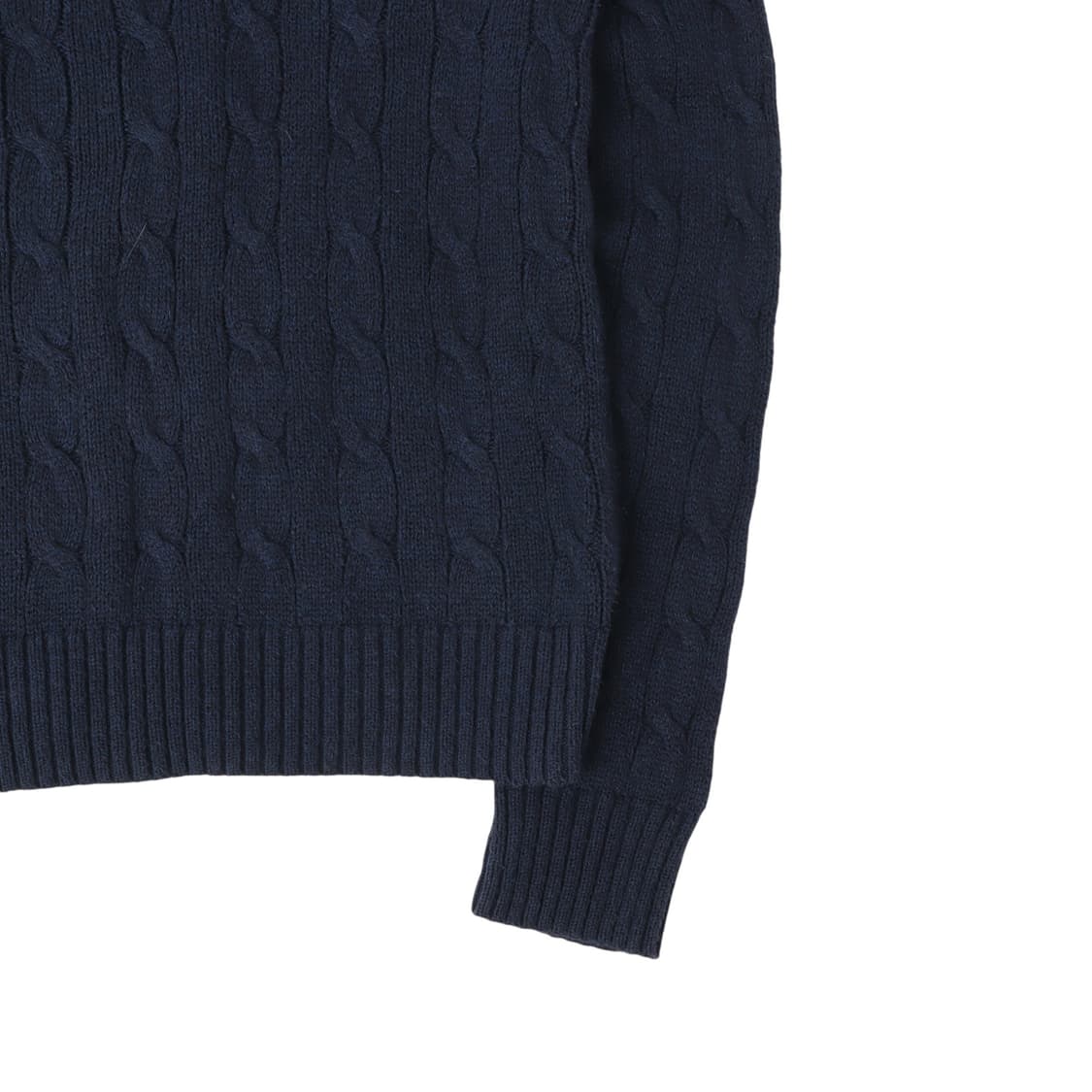 폴로 랄프로렌 네이비 케이블 니트 스웨터 상품이미지4