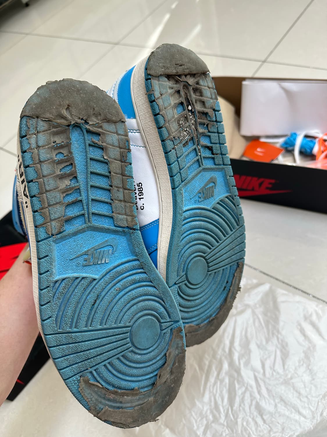 오프화이트 조던 UNC (280) 상품이미지9