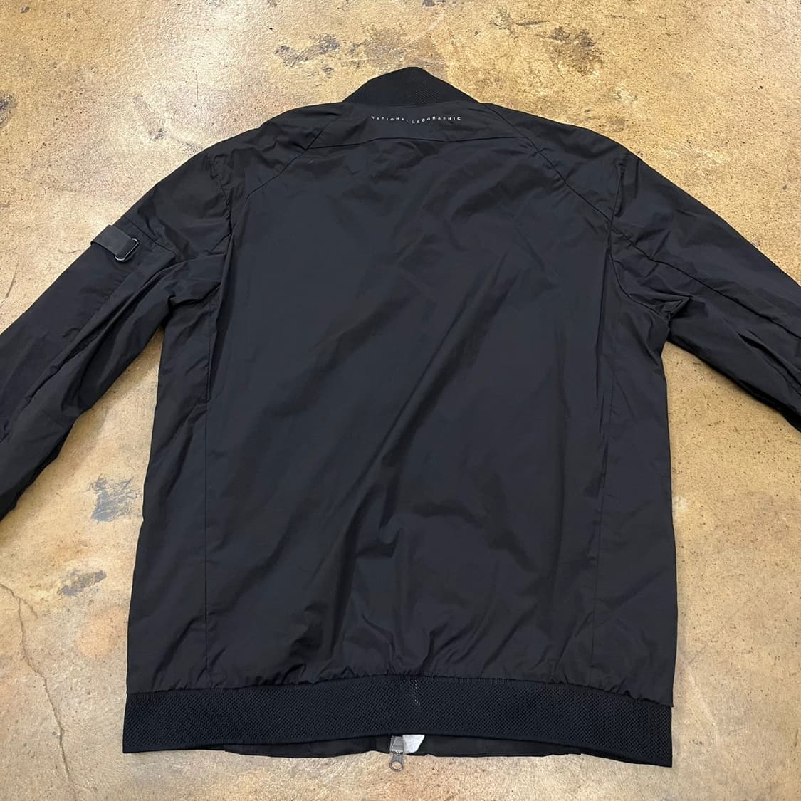 [정품/M] 내셔널지오그래픽 블랙 봄버 자켓 b10 상품이미지4