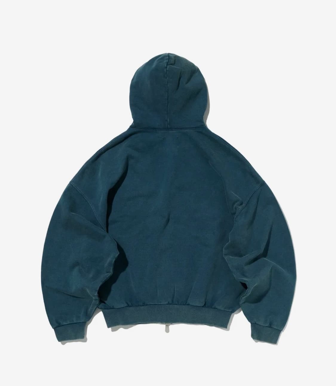 스웨이드 크롭 후드집업 상품이미지2