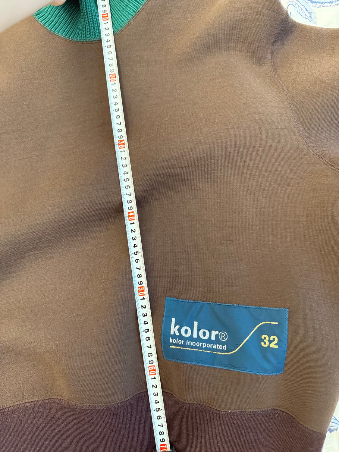 kolor 오버핏 폴라 스웨터 상품이미지7