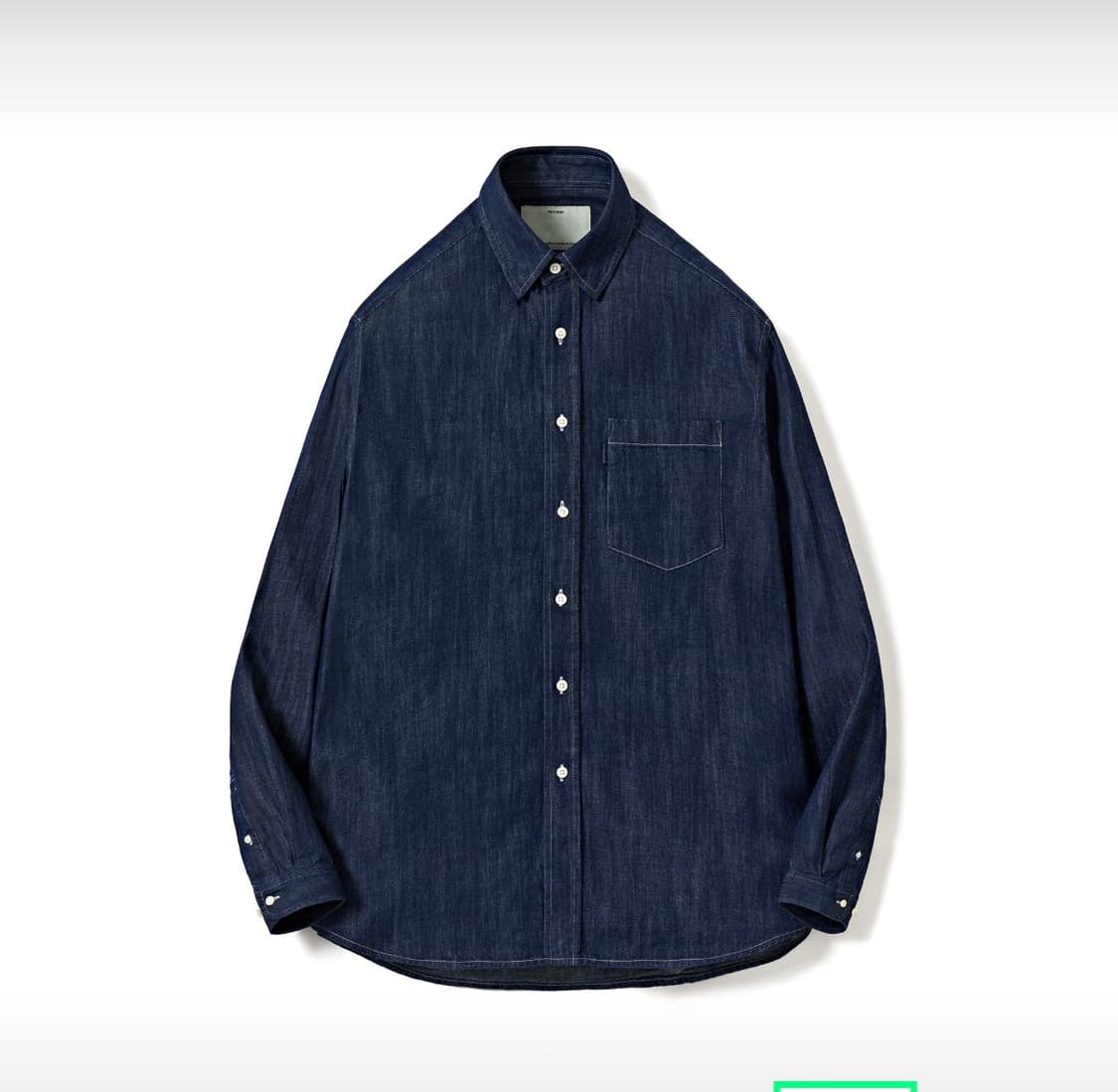 포터리 데님 버튼다운 셔츠 상품이미지1