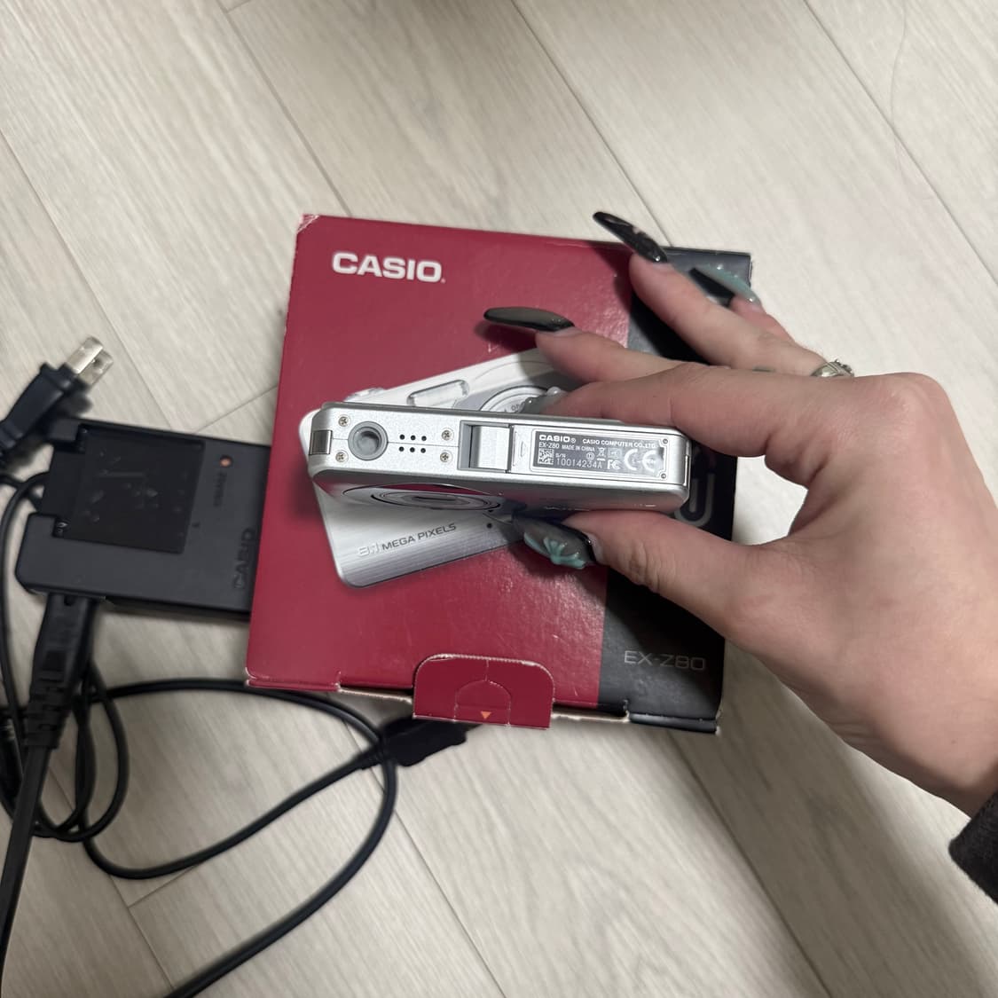 풀박스📸) 카시오 엑슬림 z80 빈티지 디카 / 디지털카메라 상품이미지4