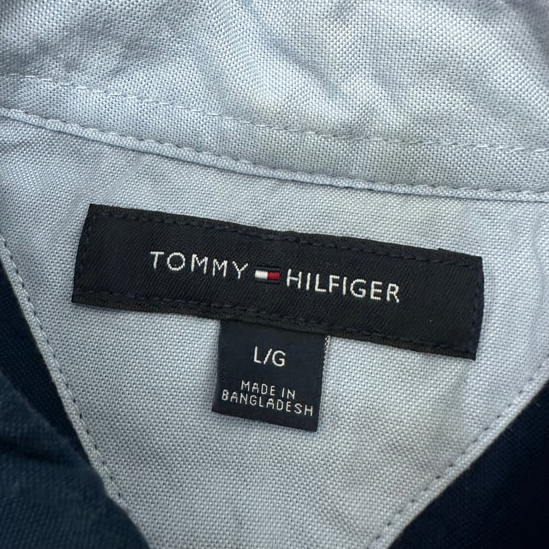 타미힐피거 긴팔 셔츠 블루 L 상품이미지4