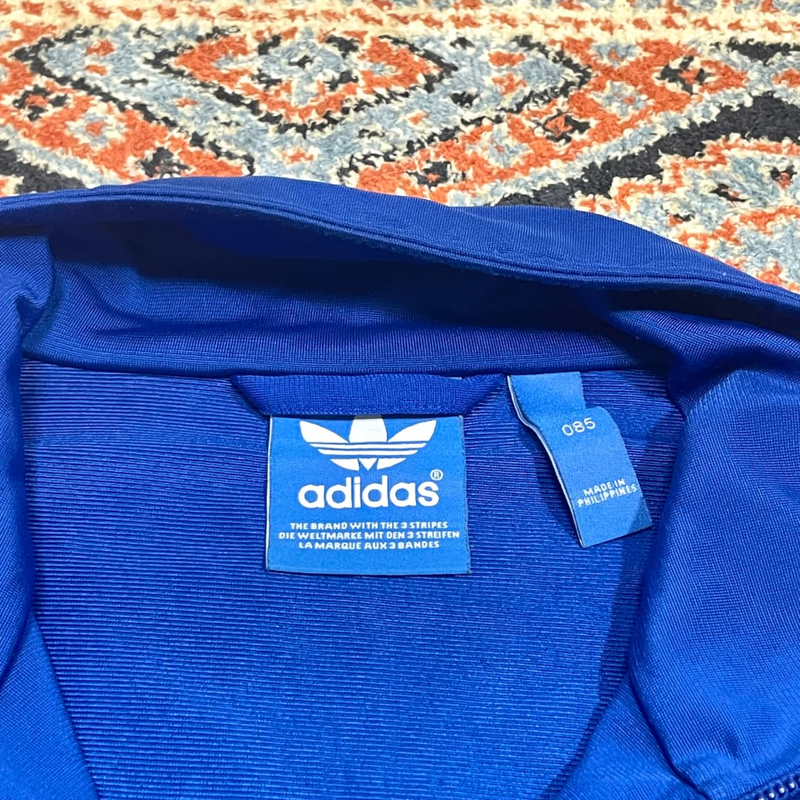 아디다스 오리지날 파이어버드 블루 집업져지 자켓 여성85 상품이미지3