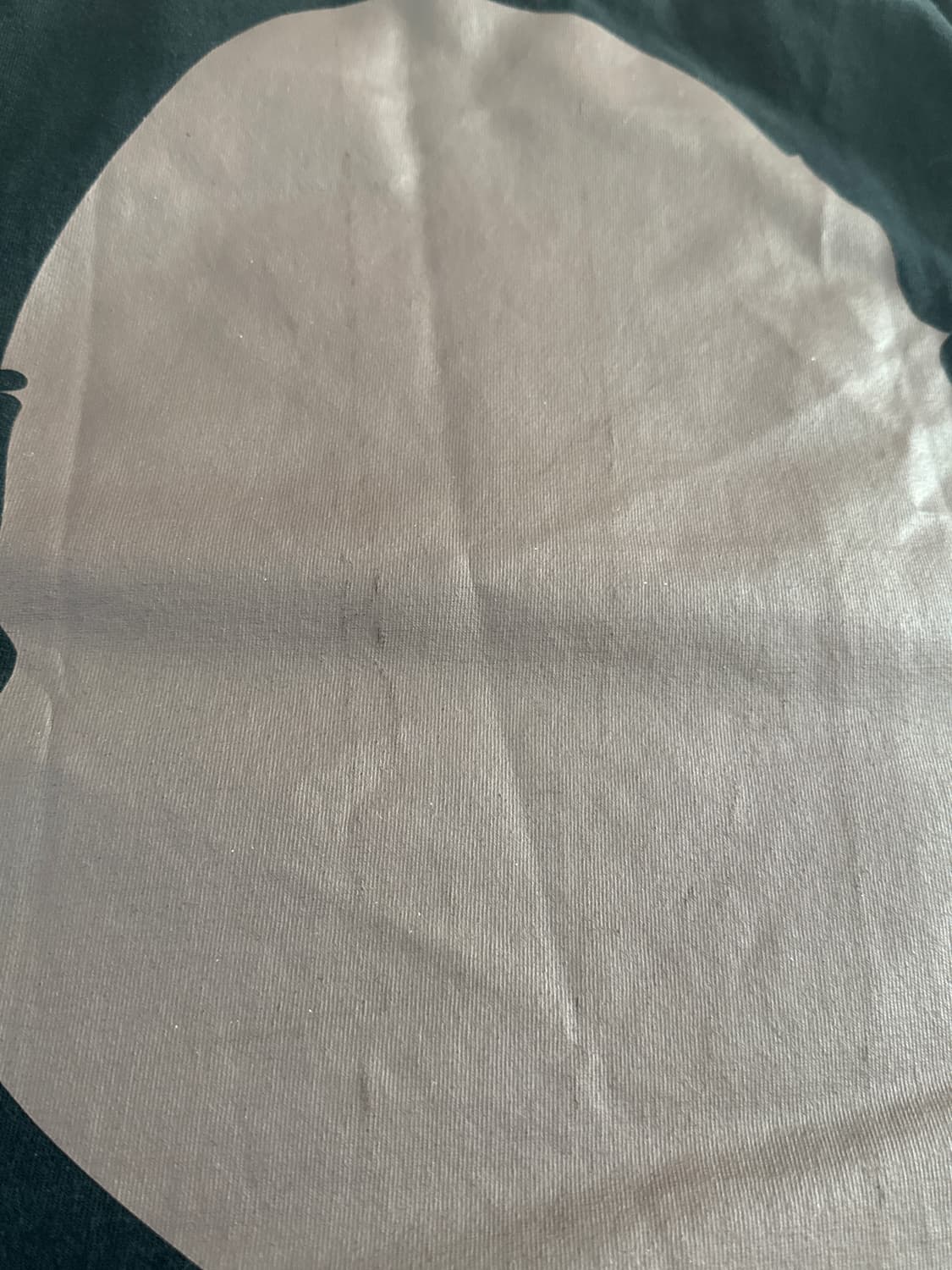 M 베이프 빅에이프 헤드 티셔츠 블랙 상품이미지3