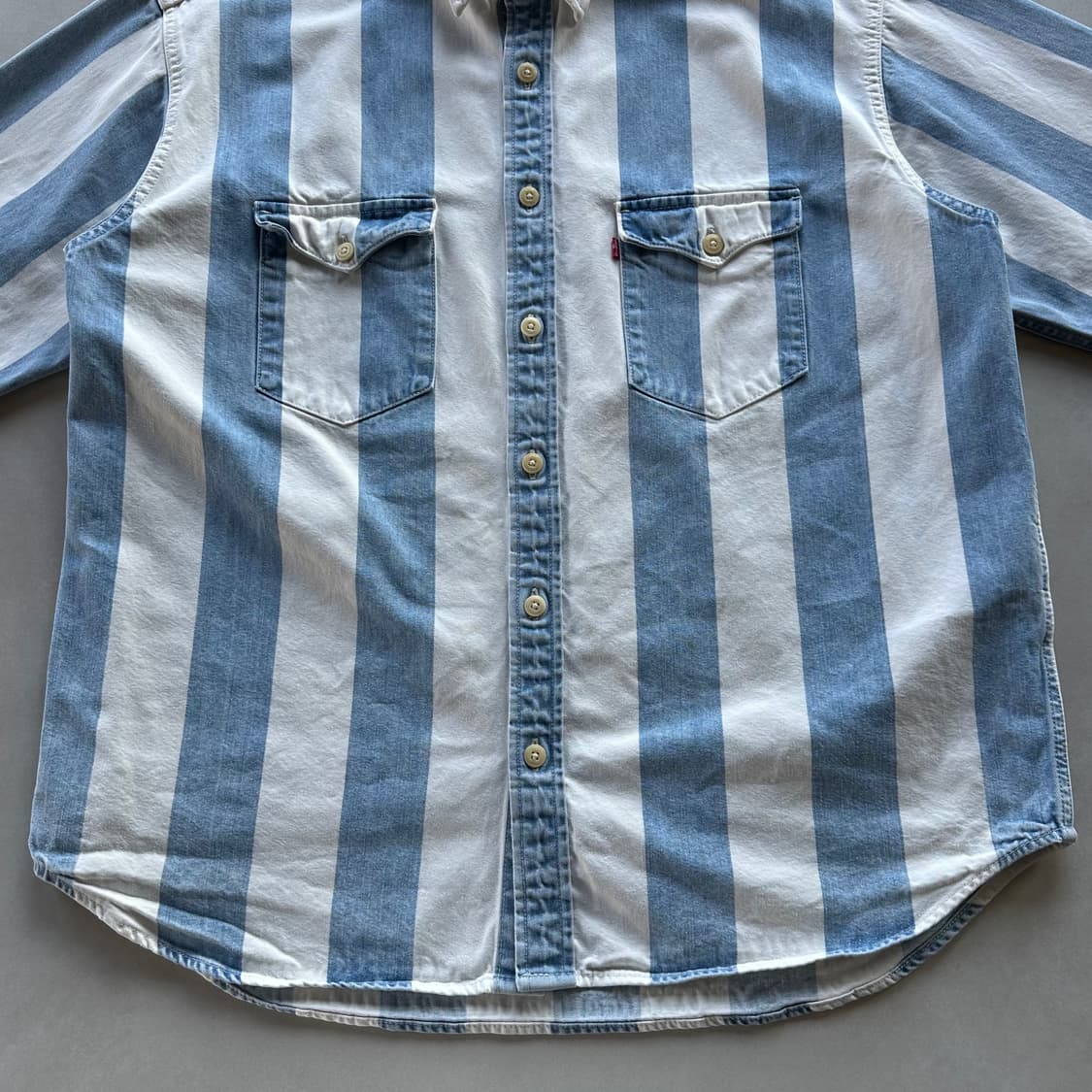 [M-L]리바이스 Levi's 오버사이즈 바스토우 웨스턴 데님 셔츠 상품이미지5