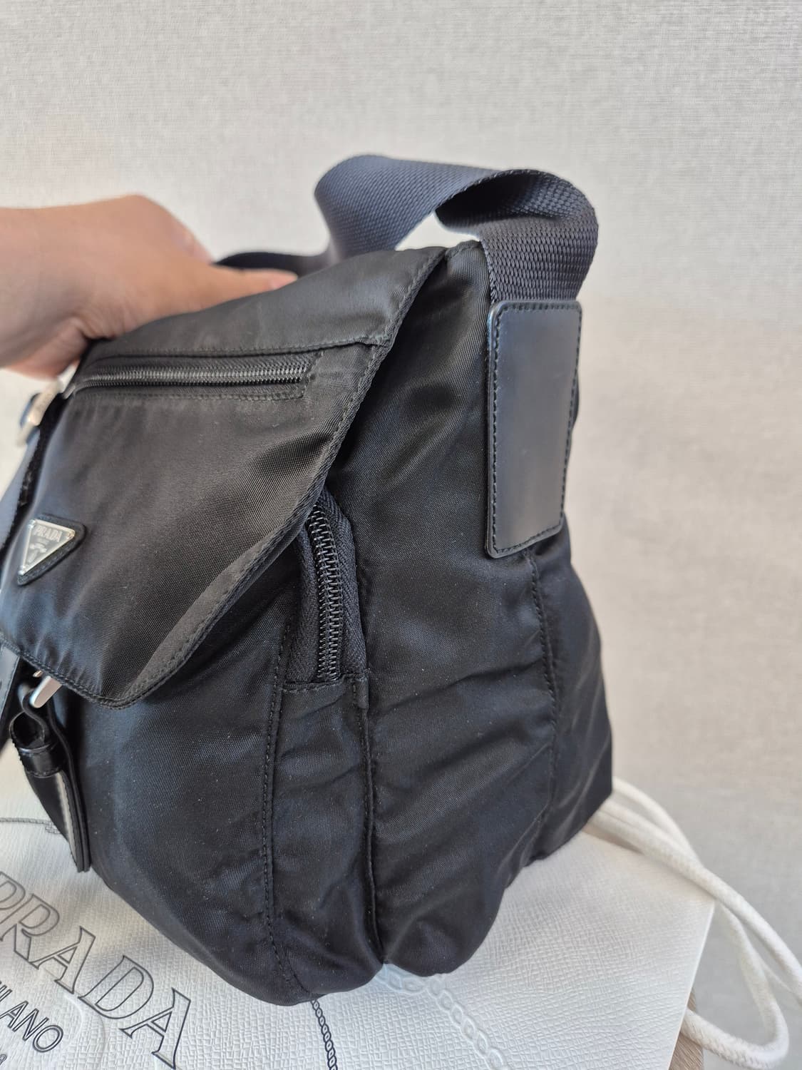 프라다 메신저백, 원포켓 크로스백 상품이미지4