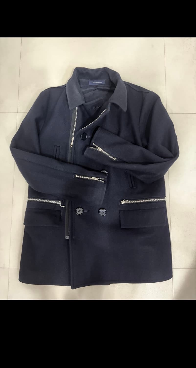 언더커버 John Undercover 피코트 네이비 (Mens 4) 상품이미지3