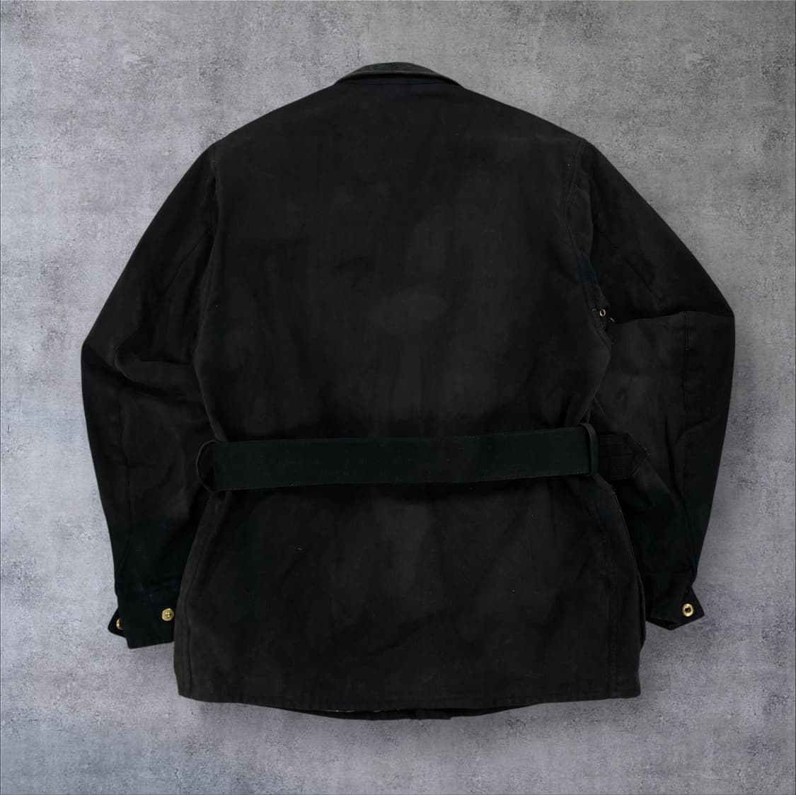 바버 인터내셔널 오리지널 블랙 왁스 자켓 상품이미지2