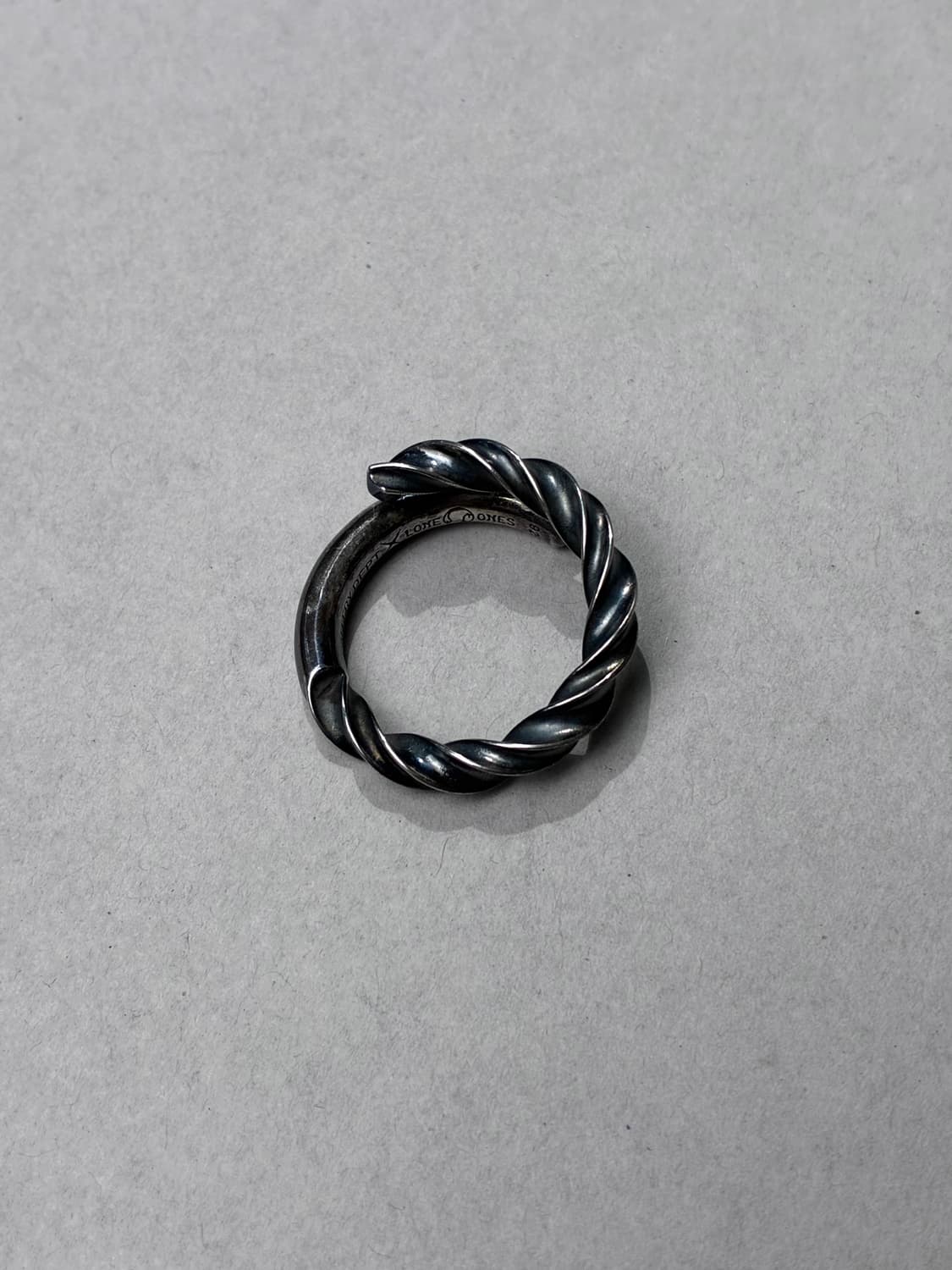 론원스 X 갤러리 디파트먼트 드릴 비트 925실버 링 US9 상품이미지2