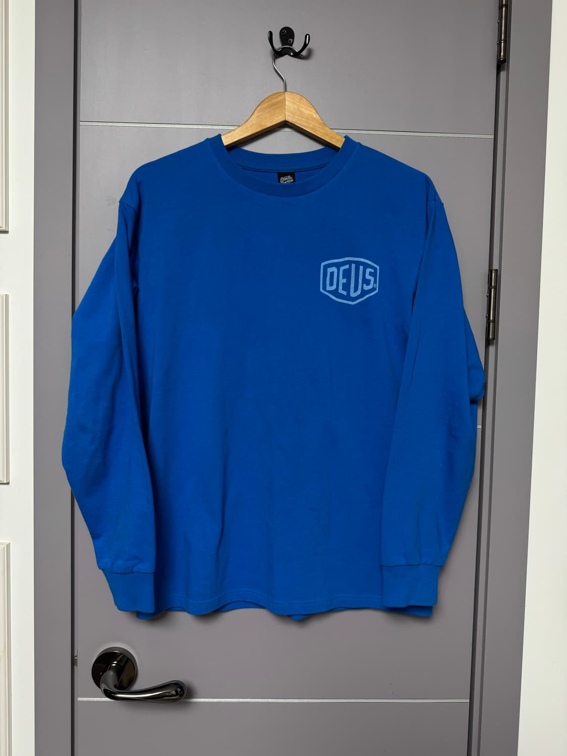 데우스 엑스 마키나 서울 M 롱슬리브 피그먼트 블루  상품이미지4