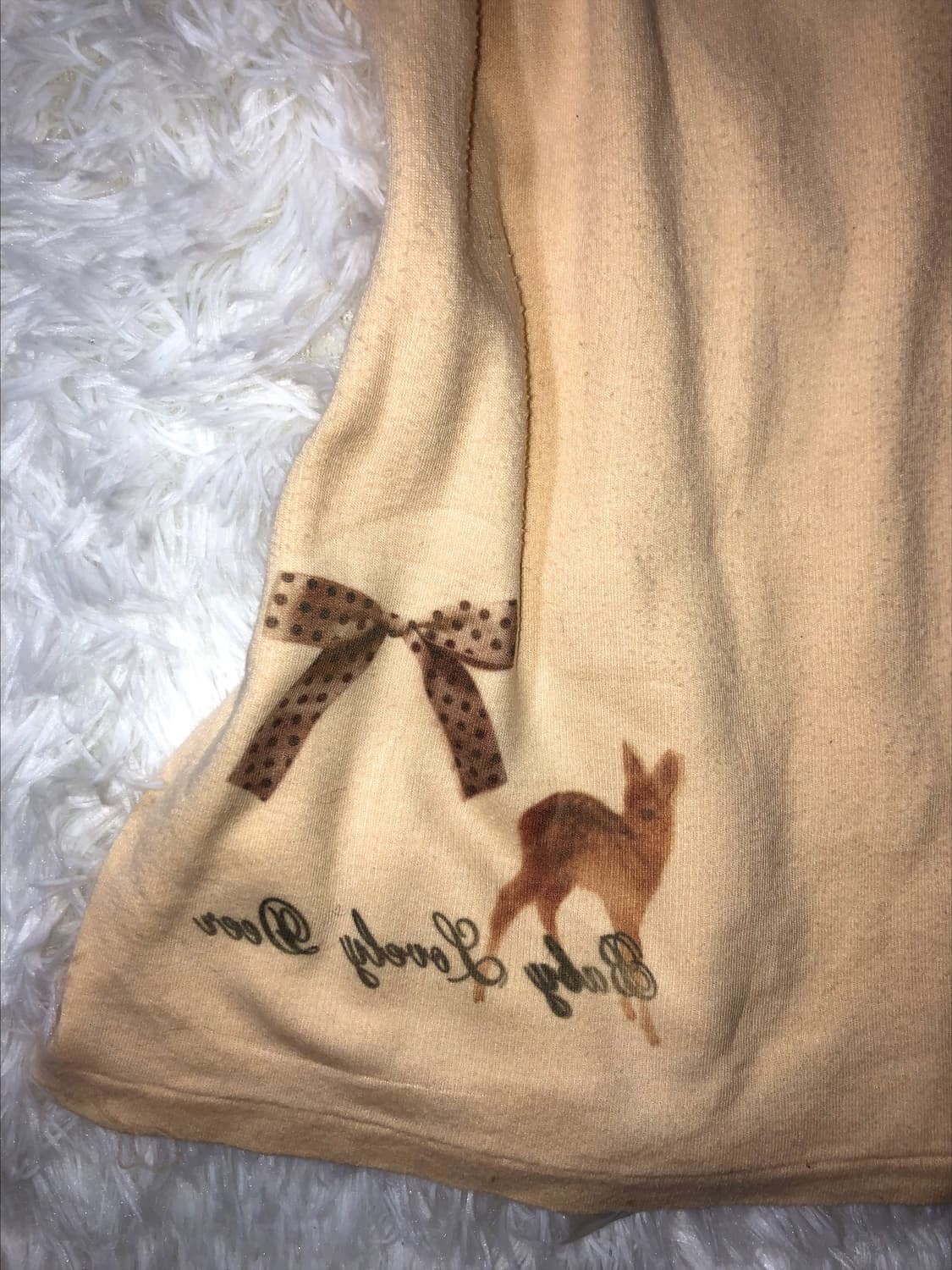 orange babe deer sleeveless top 상품이미지2