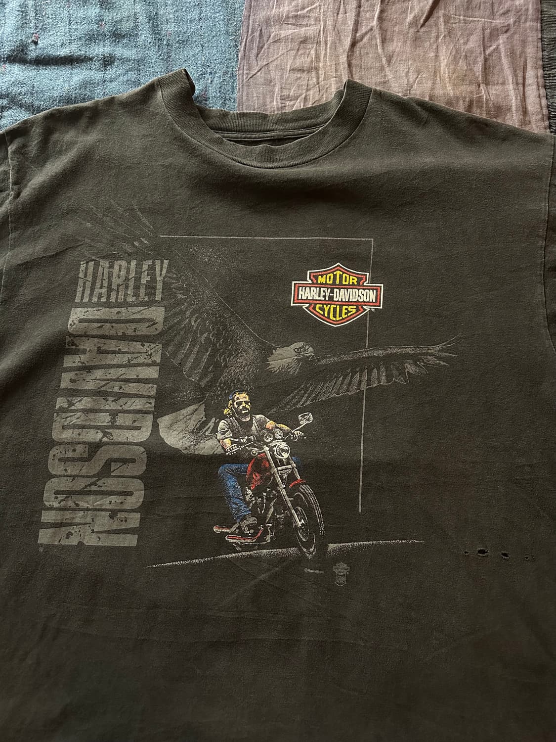 90s USA Vintage Harley Davidson T Shirt 상품이미지3