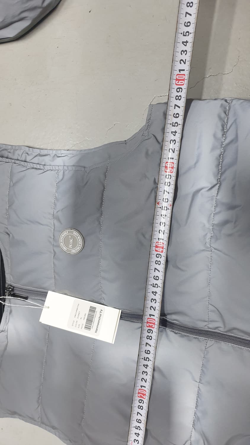 새거 한문철TV 반광 패딩 조끼 XL & 모자 세트 상품이미지4