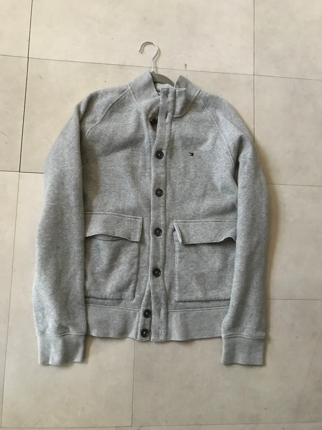 타미힐피거 그레이 코튼 가디건 상품이미지8