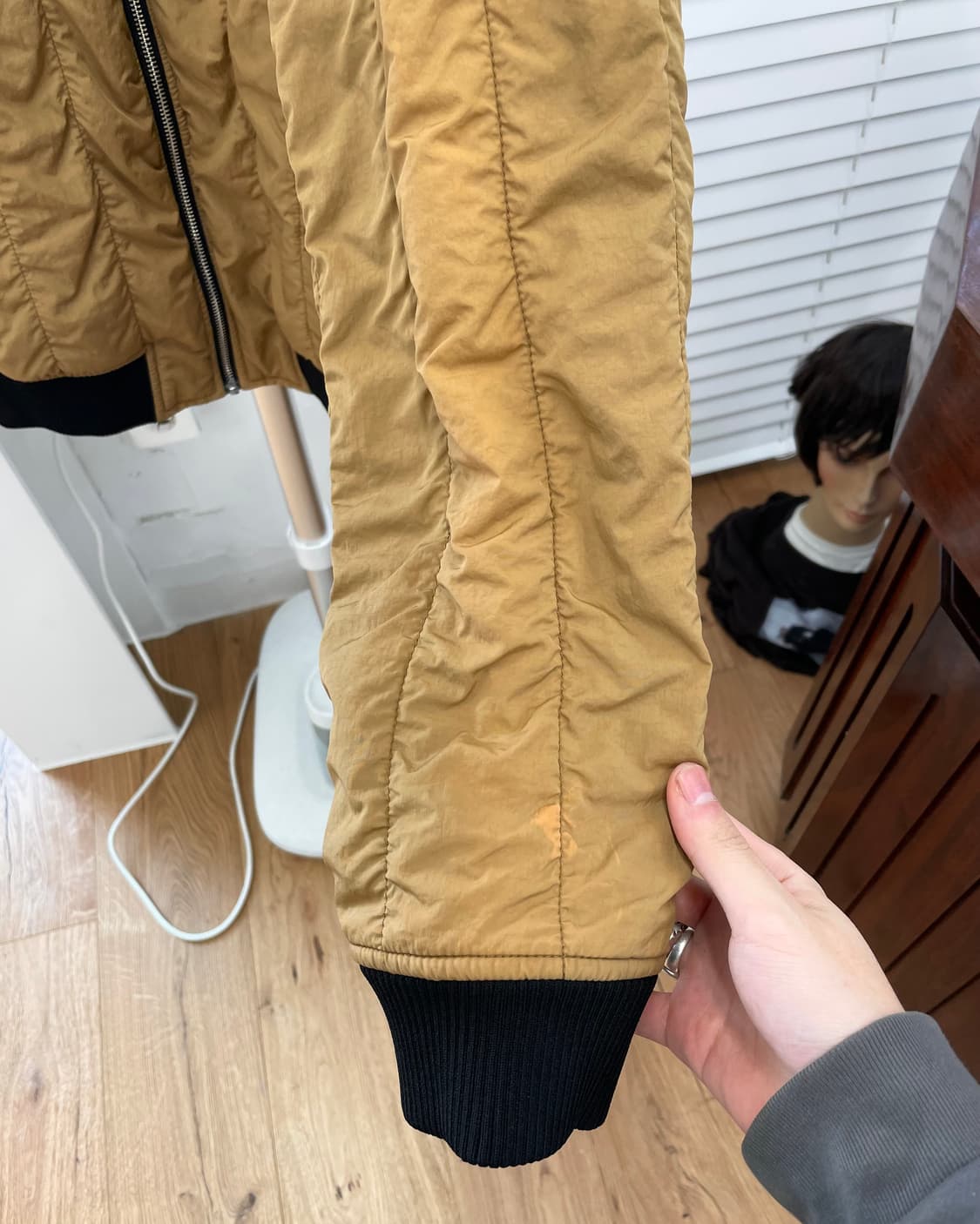 [S] 알렉산더왕 T 나일론 봄버 자켓 상품이미지3