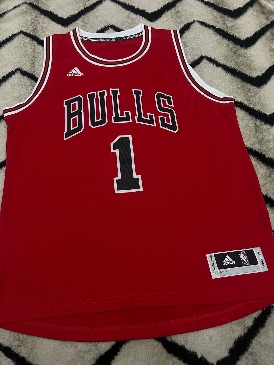 [한국XL]아디다스 시카고불스 져지/데릭로즈 상품이미지2