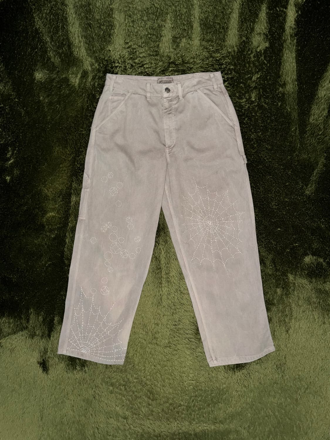 [L] 나이키 라이프 스파이더 웹 사시코 커스텀 카펜터 팬츠 상품이미지1