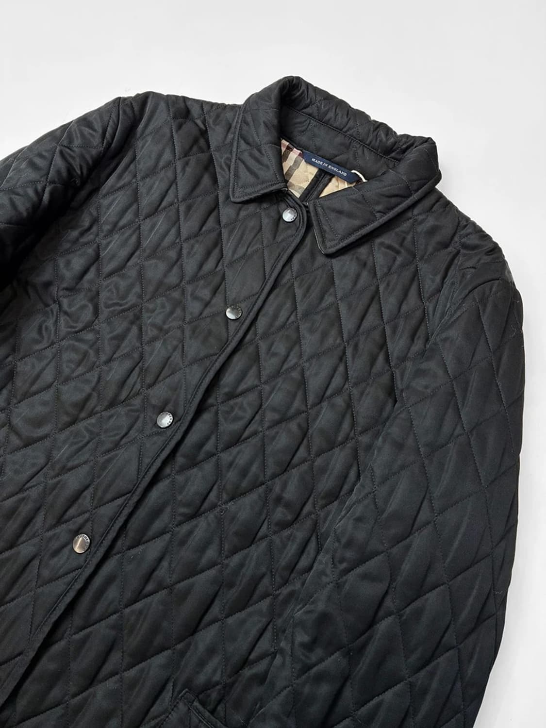 버버리 00's 체크 안감 퀼팅 자켓 PN5520 상품이미지2