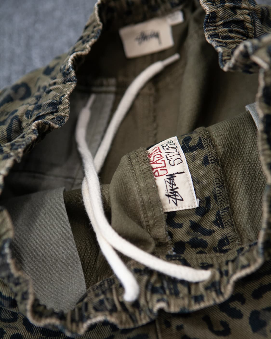 스투시 레오파드 비치팬츠 상품이미지4