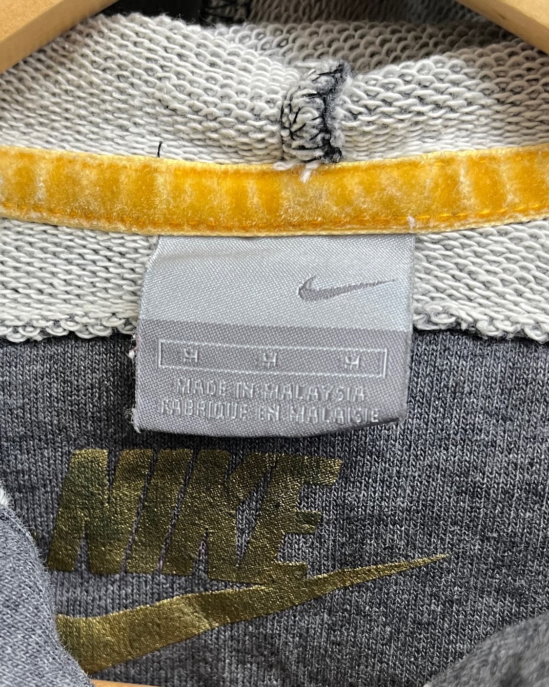 나이키 00s 빅스우시 차콜 후드집업 상품이미지7