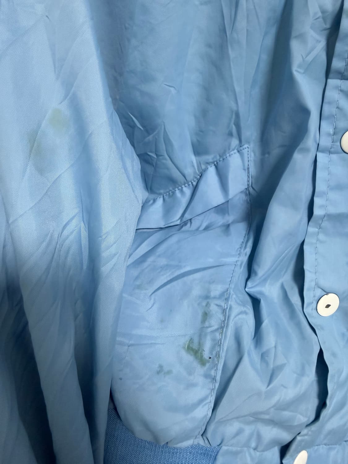 70s ARISTO JAC BY HILTON 블루 윈드 브레이커 자켓 상품이미지9