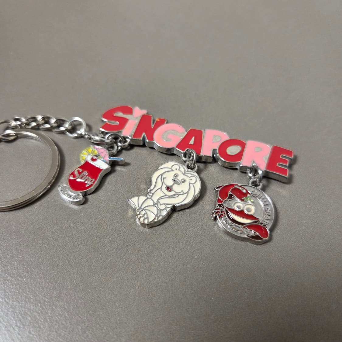 싱가폴 해외 빈티지 마그넷 커스텀 키링 상품이미지1