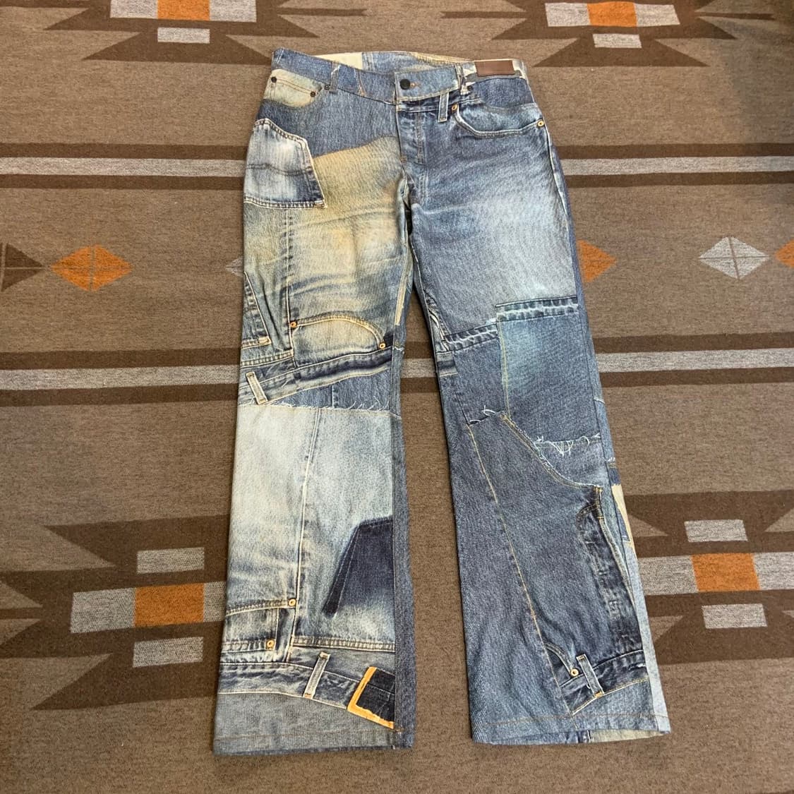 앤더슨벨 빈티지 리워크 데님 팬츠 34 상품이미지4