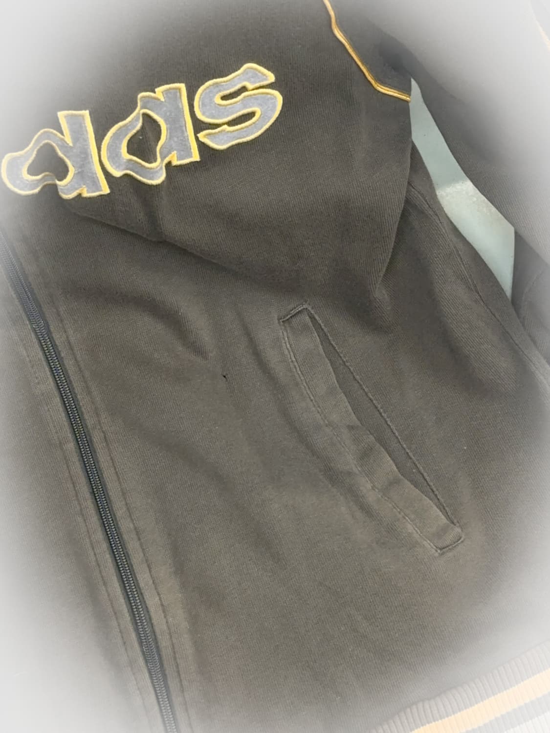 adidas khaki track zip up 상품이미지2